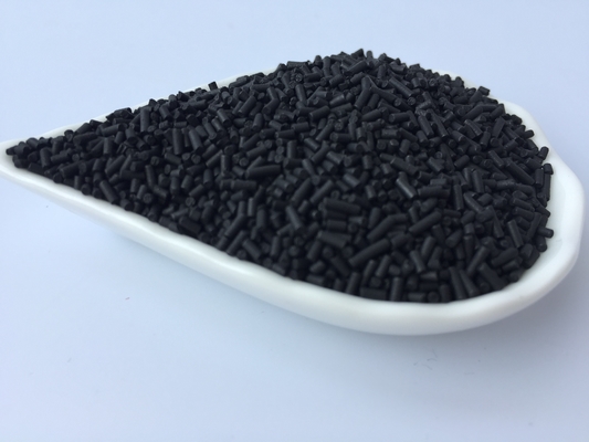 1.1mm - 1.2mm Karbon Moleküler Elek Siyah Granüler Adsorban 2X50S Adsorpsiyon Süresi
