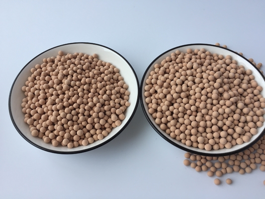 Kalite  Spheric 4A Molecular Sieve Desiccant For Humidity Control High Adsorption fabrika